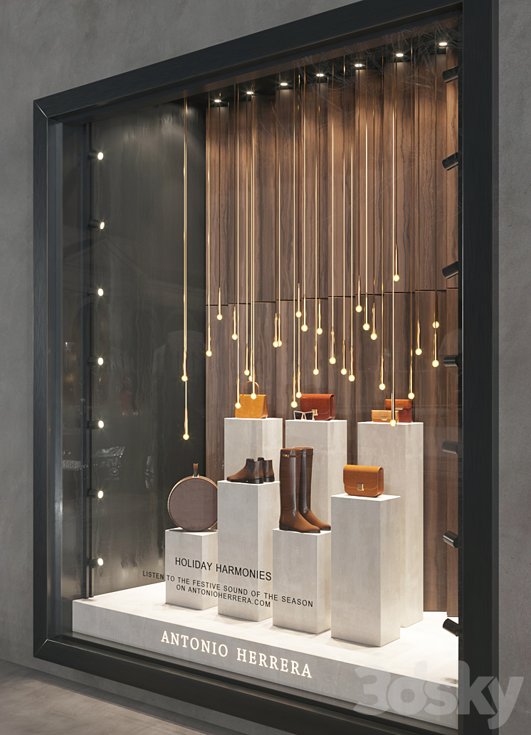 Shop_Window_02 3D Model