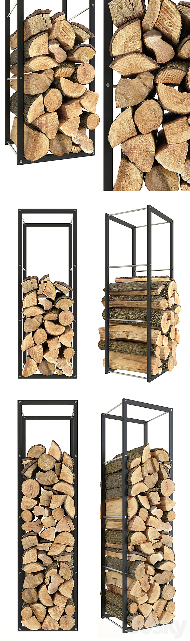 Firewood 3D Model