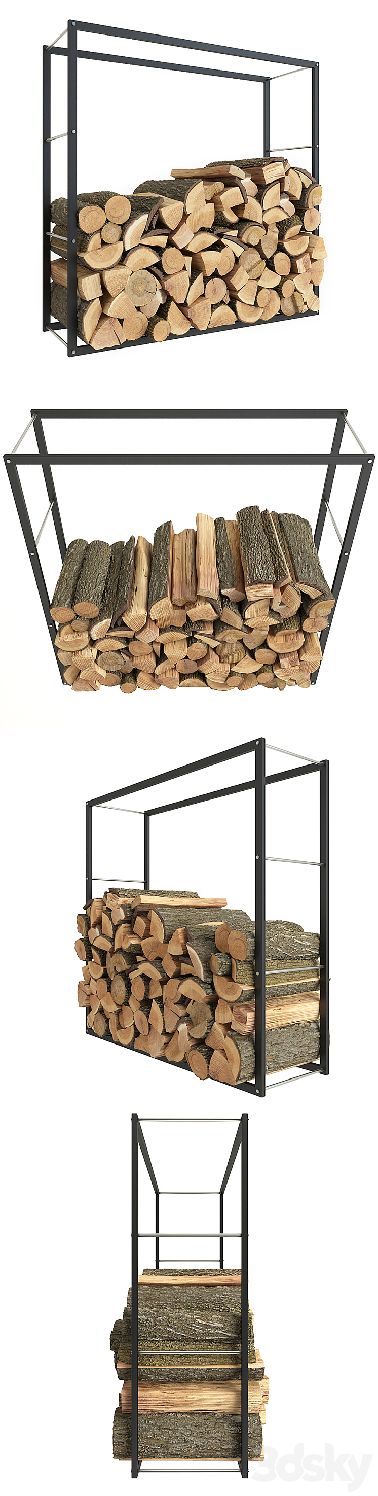 Firewood 3D Model