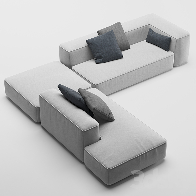 Lema Cloud Sofa 3D Model