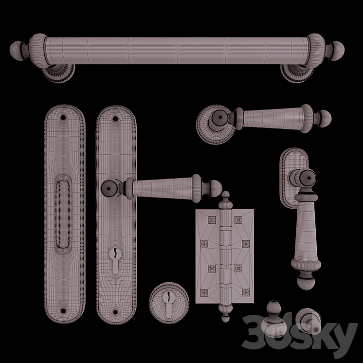 Pens Salice Paolo Borromeo 3D Model