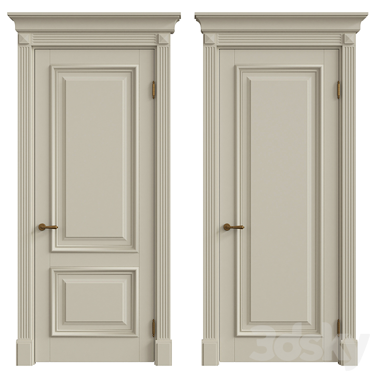Interior classic doors