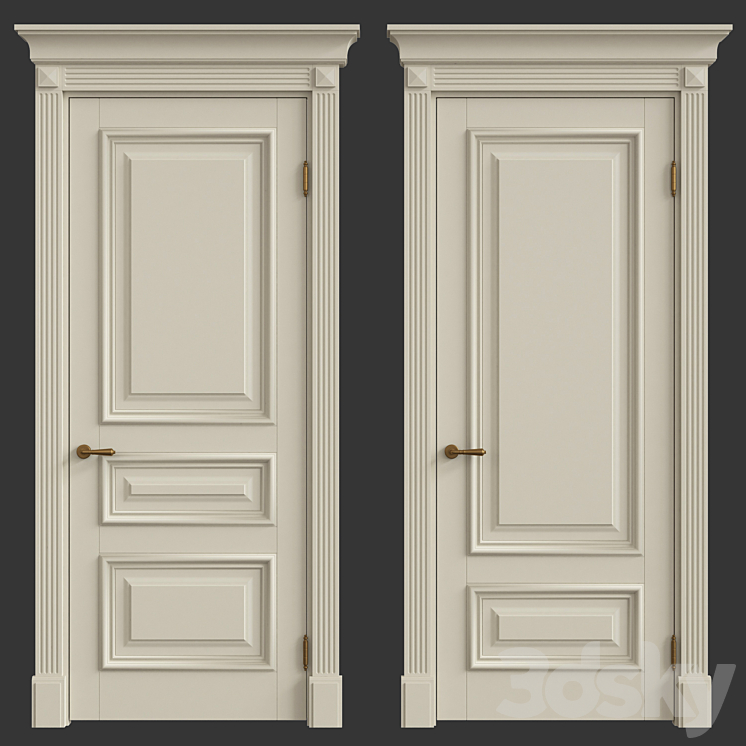 Classic interior doors