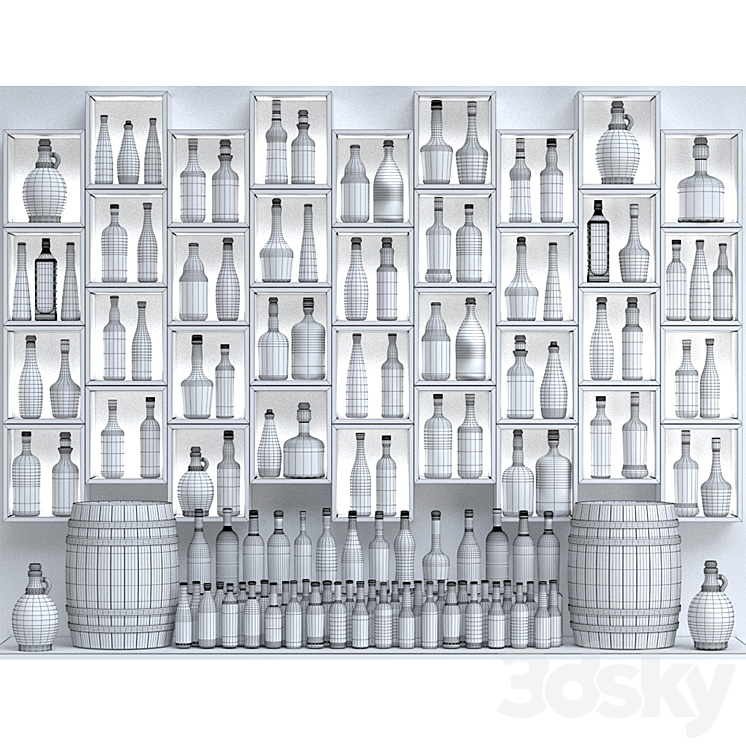 BarrWithAlcohol-28 3D Model
