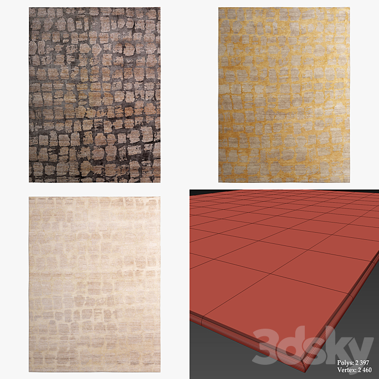 REUBER HENNING Rugs_456 3DS Max - thumbnail 2