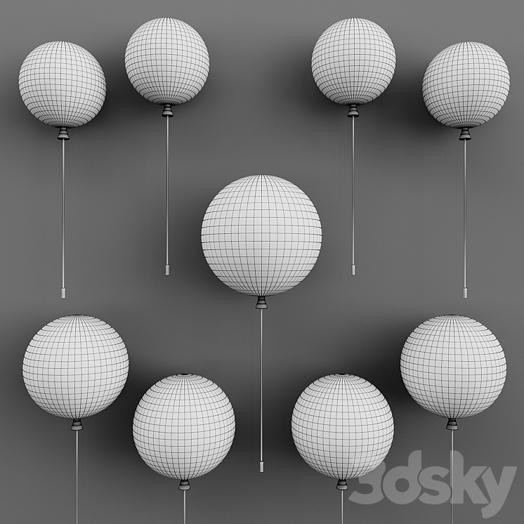 Wall lamp Brokis Memory 3D Model