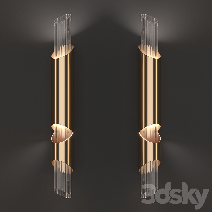 Draycott Wall Lamp from Covet Paris 3D Model