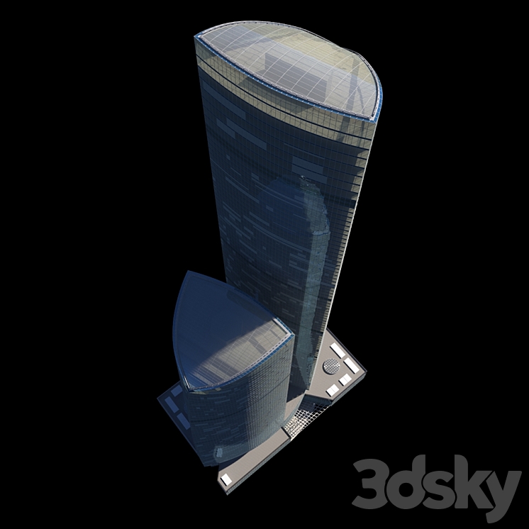 “Federation Tower””” 3DS Max - thumbnail 2