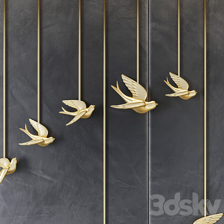 Decorative panel 4 3D Model