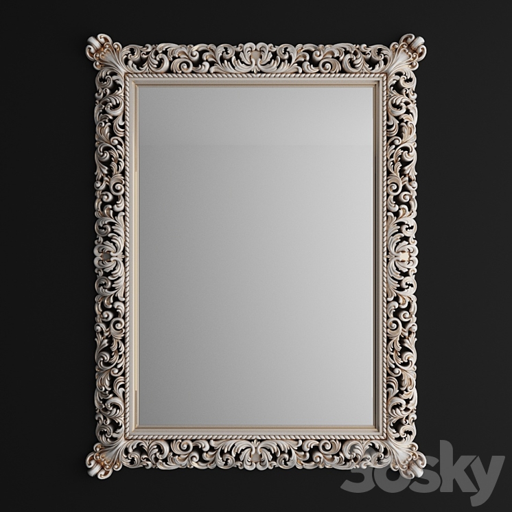 Mirror CLASSICAL CHIC 3DS Max - thumbnail 1
