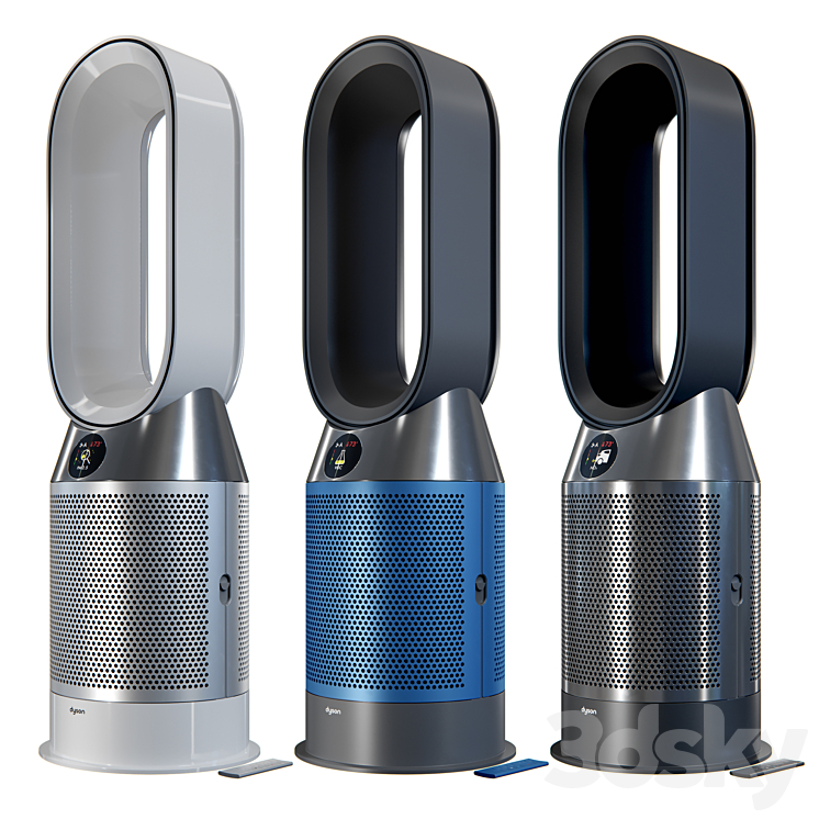 Fan Cleaner Dyson Pure Hot Cool 3DS Max - thumbnail 1