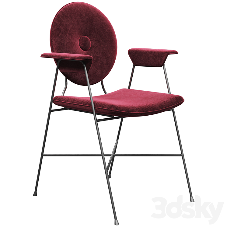Chair Bontempi Penelope 3D Model