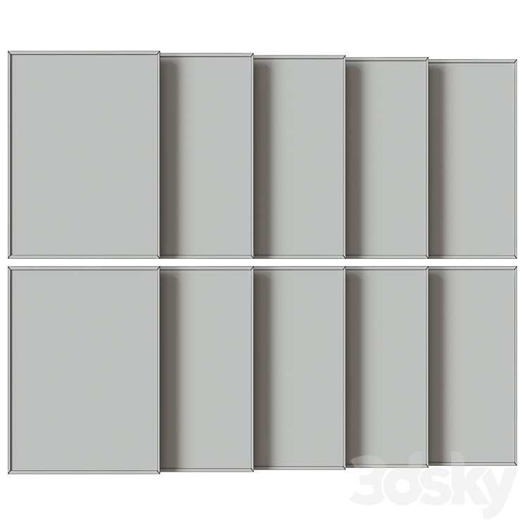 art work set_21 3D Model