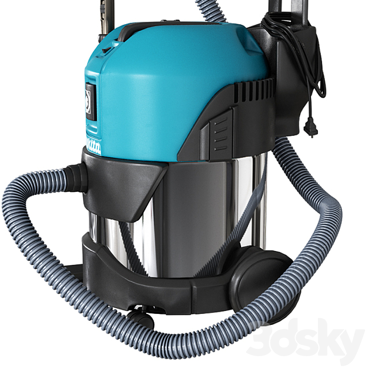 Makita Vacuum Cleaner 3D Model