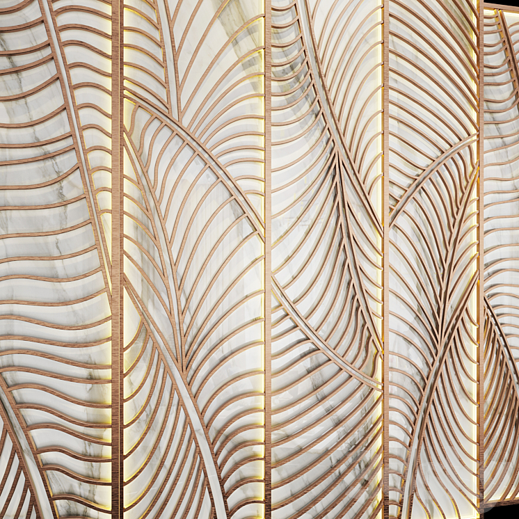 Decorative partition 3D Model