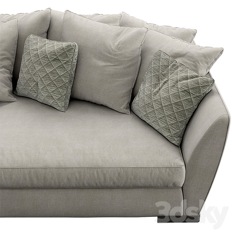 Flexform ginevra 3D Model