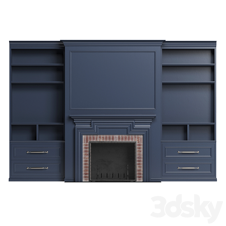 Classic fireplace