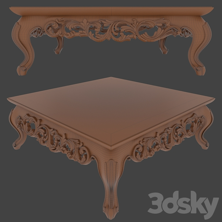 Coffee table Christopher Guy 3D Model