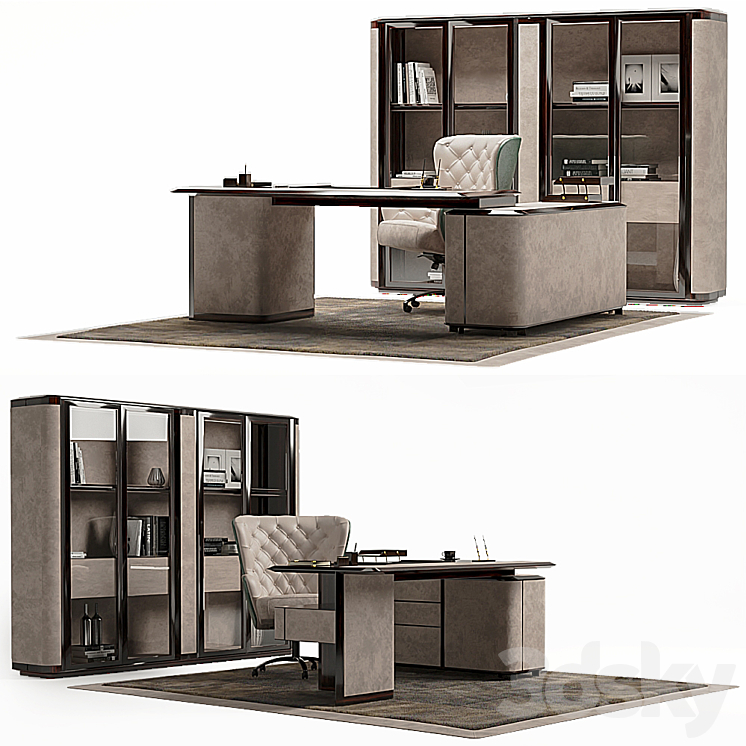 Ulivi office collection 3DS Max - thumbnail 1