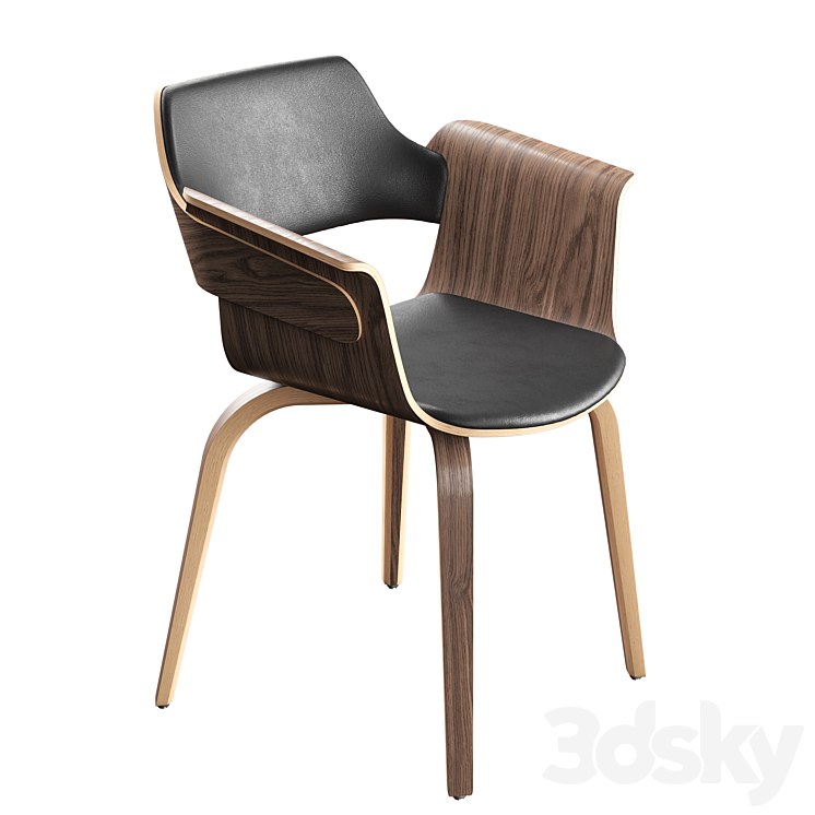 PlyDesign Flagship Arm Chair 3DS Max - thumbnail 1