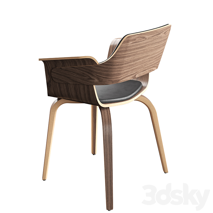 PlyDesign Flagship Arm Chair 3DS Max - thumbnail 2