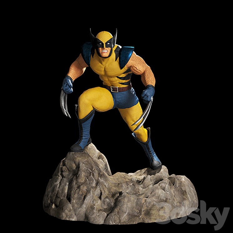 Wolverine 3DS Max - thumbnail 1