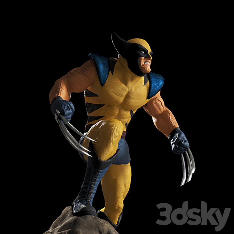 Wolverine 3DS Max - thumbnail 2