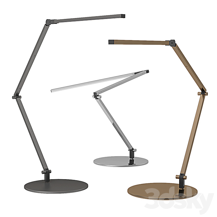 RH Z Bar LED Task Table Lamp Table lamp 3D model