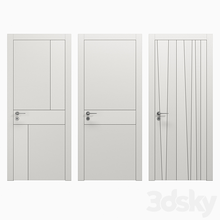 Academy Scandi Set 1 3D Model