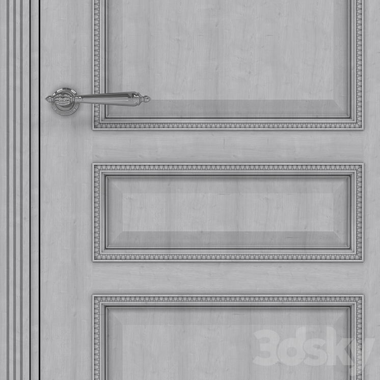 DOOR PORTE VISTA Classic Vienna PG 3D Model
