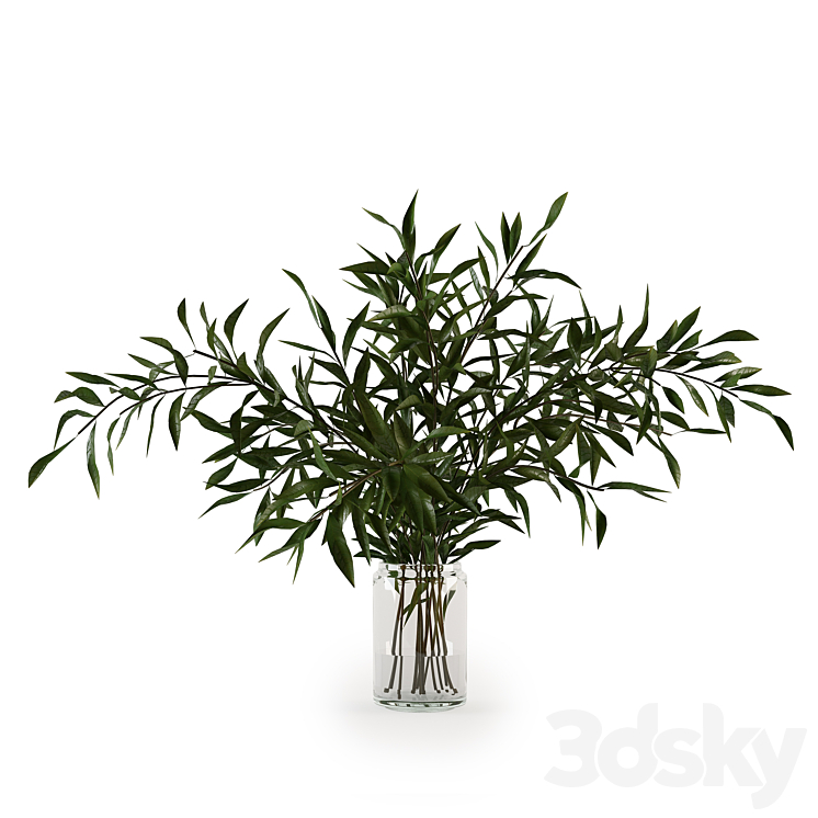Branches in a vase 007 3DS Max - thumbnail 2