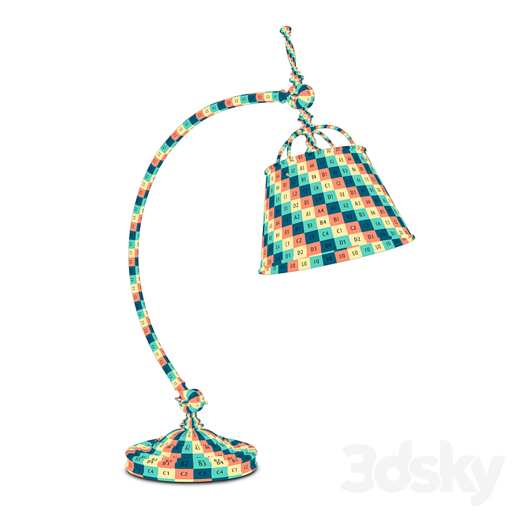 Griffiths & Griffiths 77825 lamp 3D Model