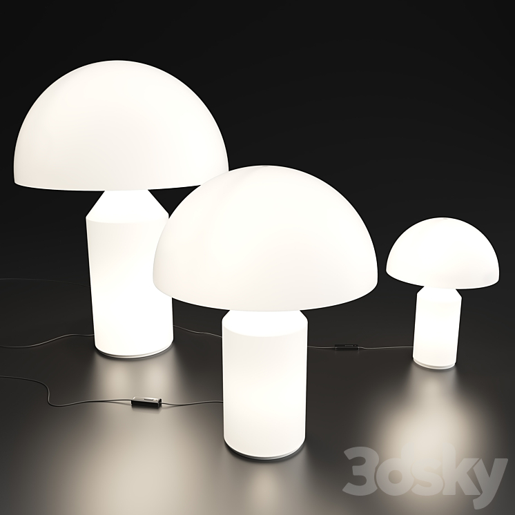 Atollo Oluce 3D Model