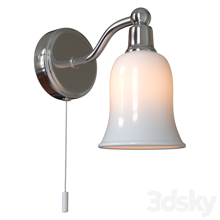 Sconce with the switch waterproof Aqua A2944AP-1CC 3DS Max - thumbnail 1
