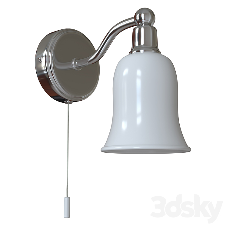 Sconce with the switch waterproof Aqua A2944AP-1CC 3DS Max - thumbnail 2