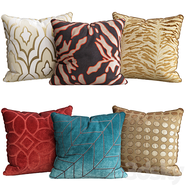 Pillows collections_2 3DS Max - thumbnail 1