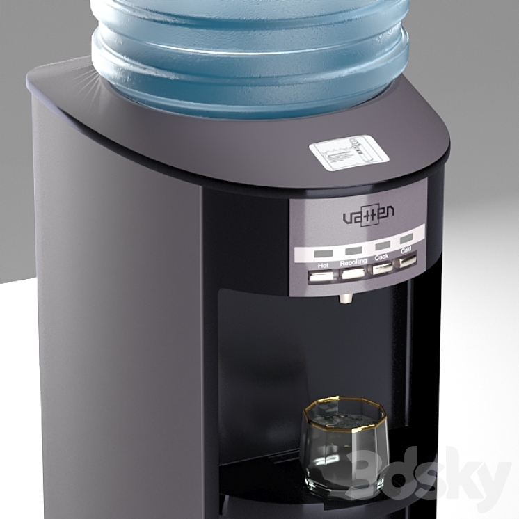 Cooler For Water Vatten V803nkdg 3DS Max - thumbnail 2