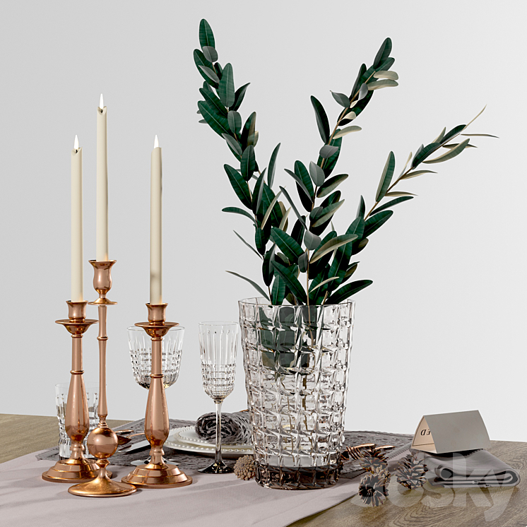 Table_Settings_Vol_1 3D Model