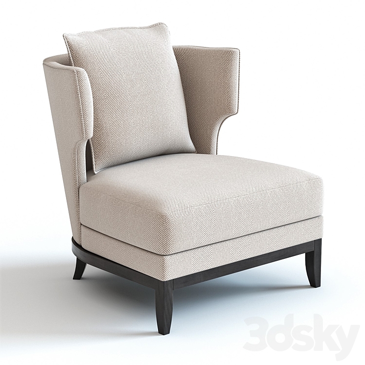 The Sofa & Chair Goodwin Armchair 3DS Max - thumbnail 1