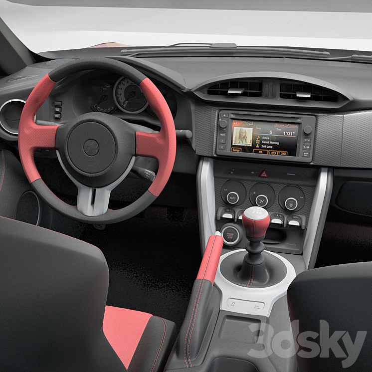 Toyota_GT86 3D Model