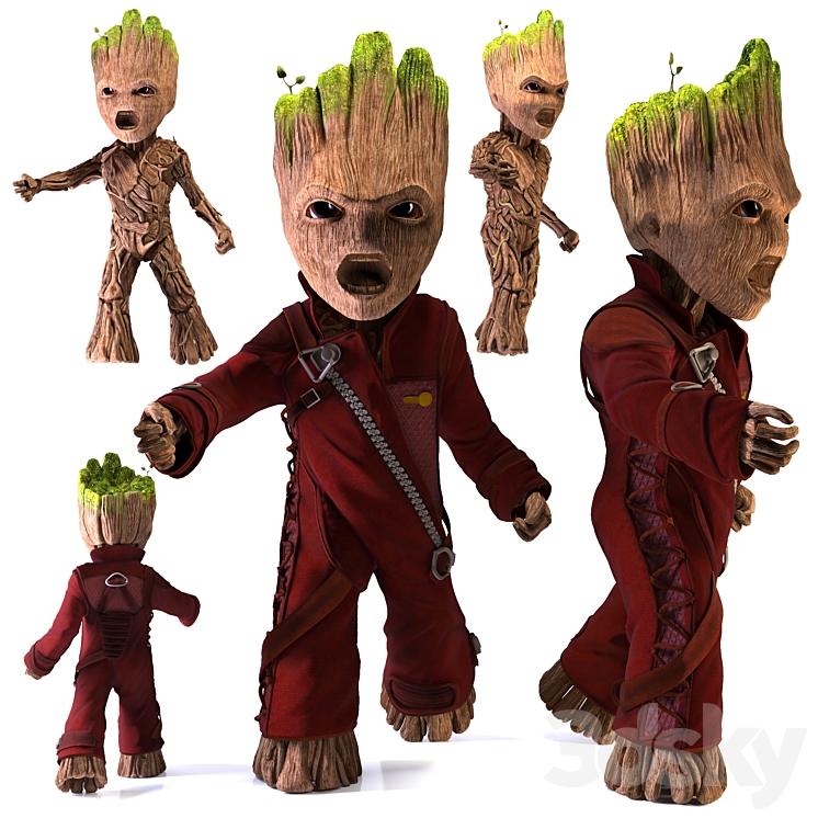 Groot 3DS Max - thumbnail 1
