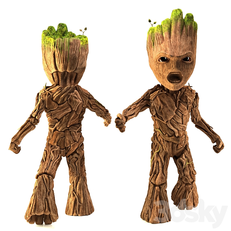 Groot 3DS Max - thumbnail 2