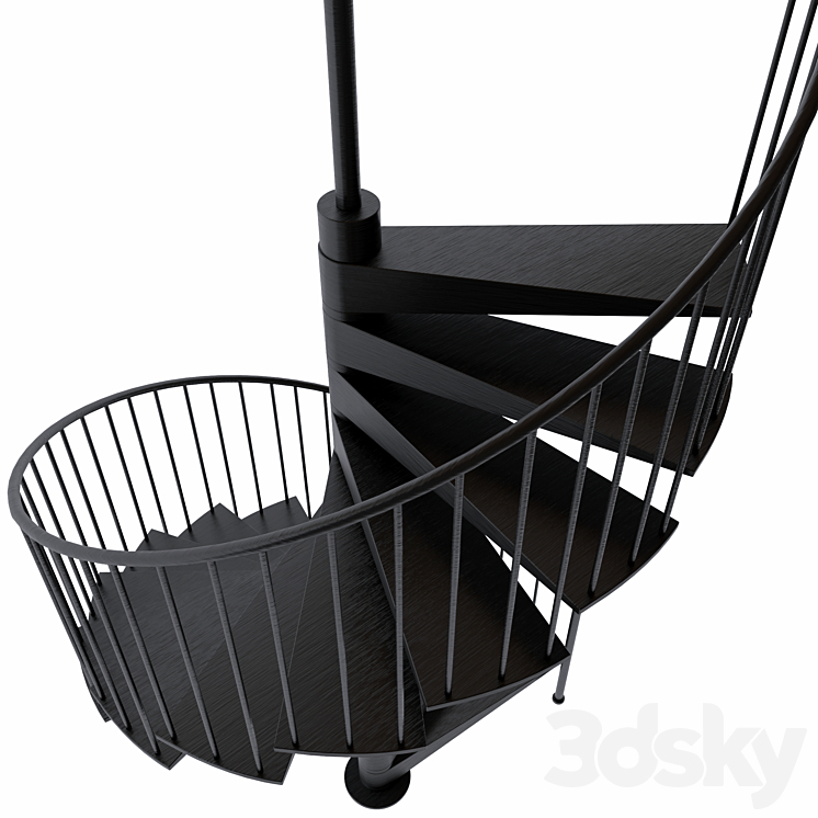 Stairs 2 3D Model