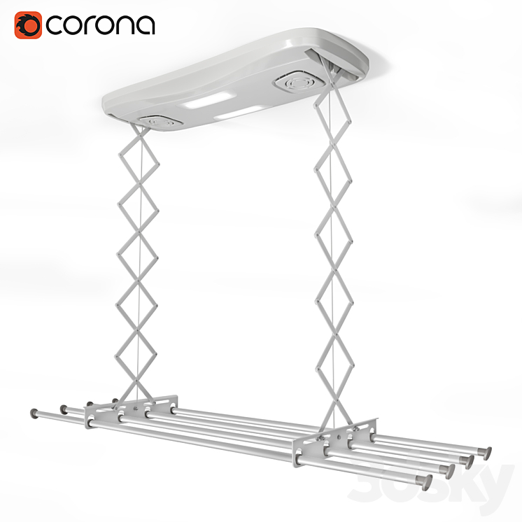 Automatic clothes dryer SensPa Marmi Compact 3D Model