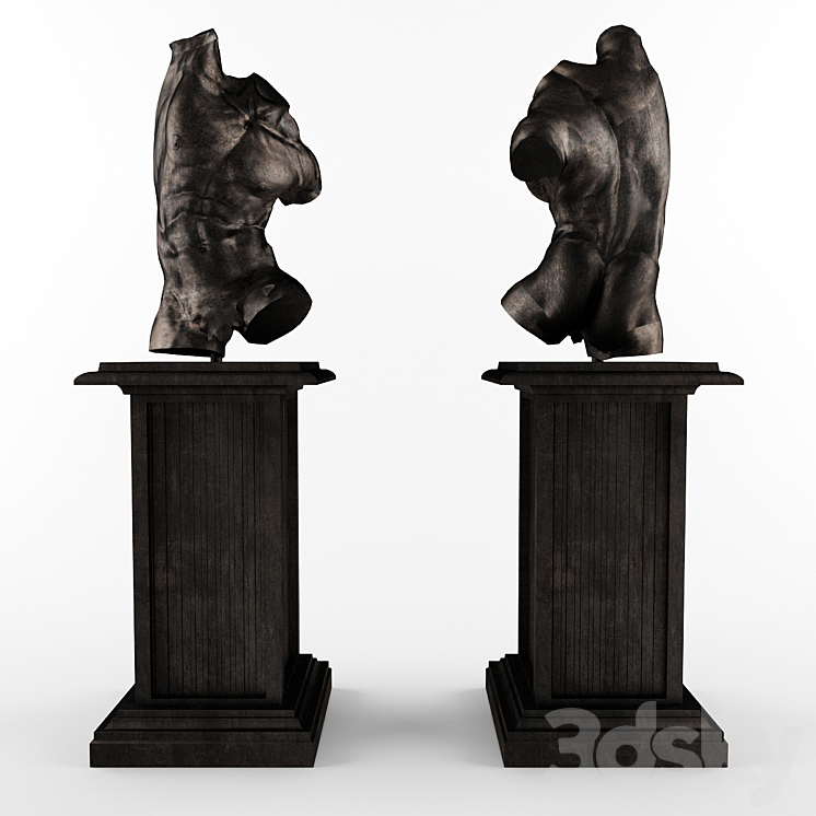Sculpture_men 3D Model