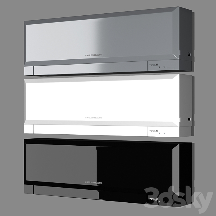 air conditioning Mitsubishi_Electric_MSZ 3D Model