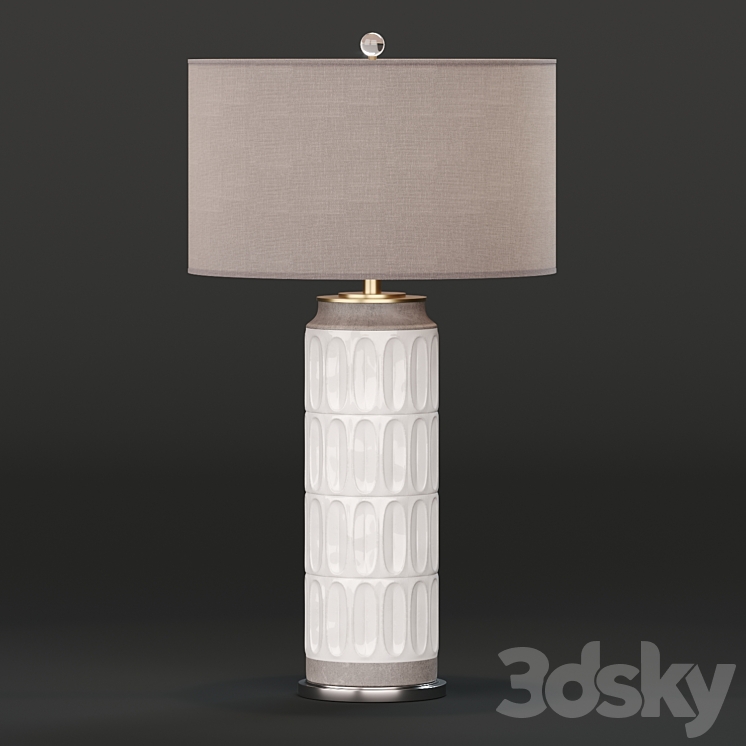 UTTERMOST Athilda Table Lamp 3DS Max - thumbnail 2