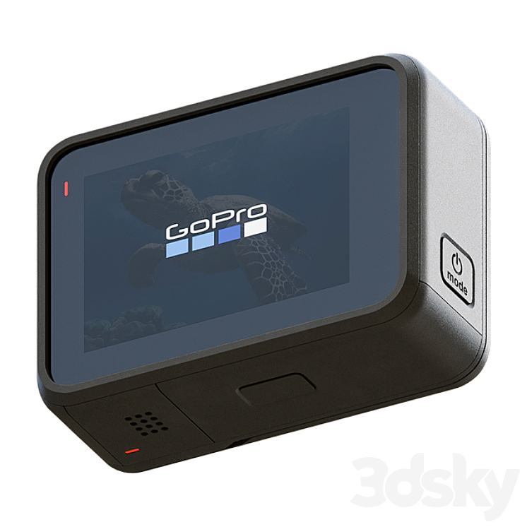 GoPro Hero 7 3D Model