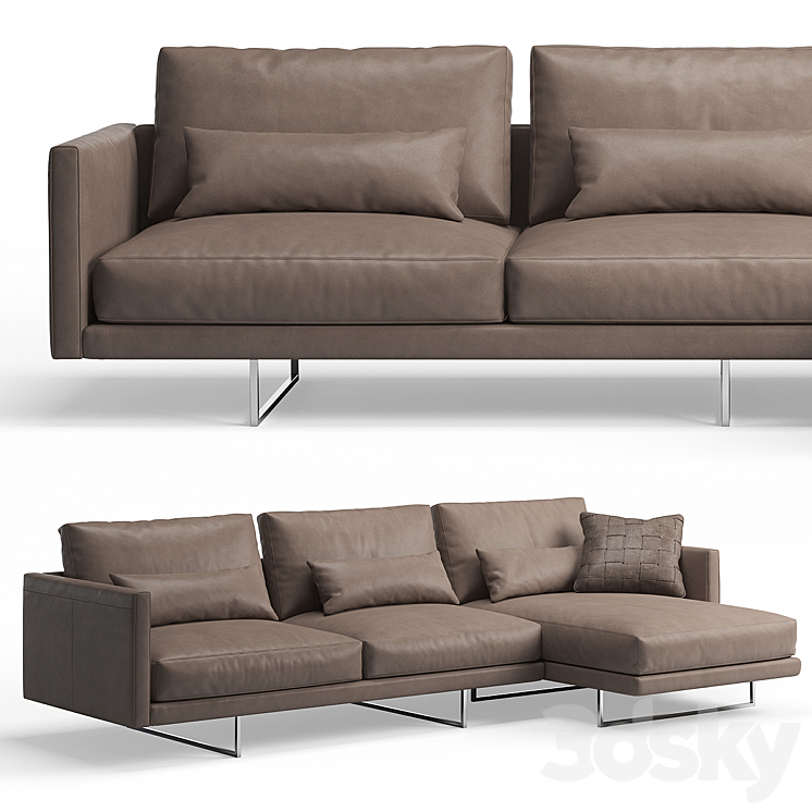 Gyform Zelig Sofa 3DS Max - thumbnail 2