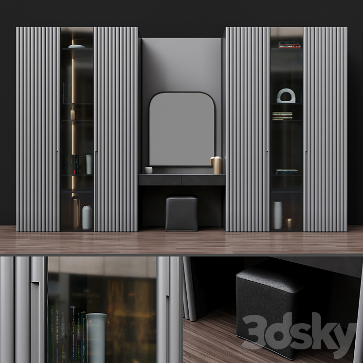 Furniture composition 03 3DS Max - thumbnail 1